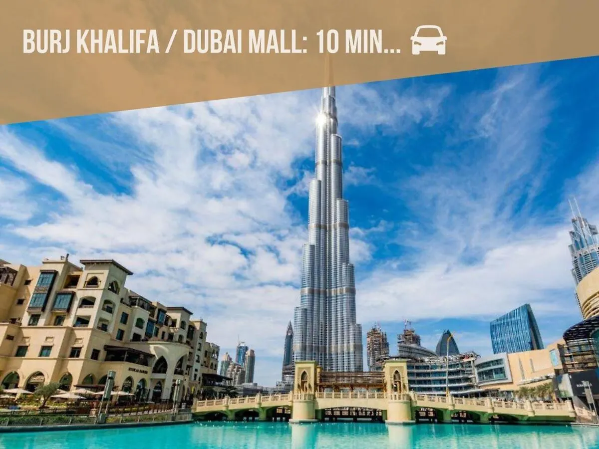 Central Business Bay By Stayinhomes - 10 Mins Burj Khalifa - 1Bed - Parking - Pool - Gym Dubai