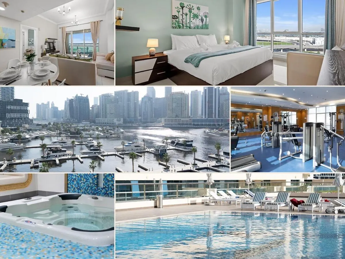Apartment Central Business Bay By Stayinhomes - 10 Mins Burj Khalifa - 1Bed - Parking - Pool - Gym Dubai